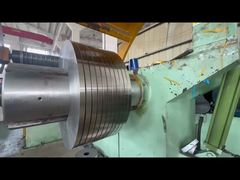 Taśma ze stali nierdzewnej w kręgu, walcowana na zimno, obróbka, cięcie wzdłużne