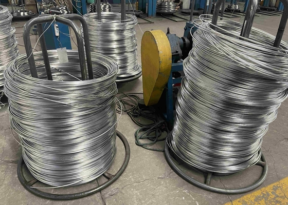 430F Stainless Steel Wire Cold Drawn In Coil Form Or Round Bar Straightened