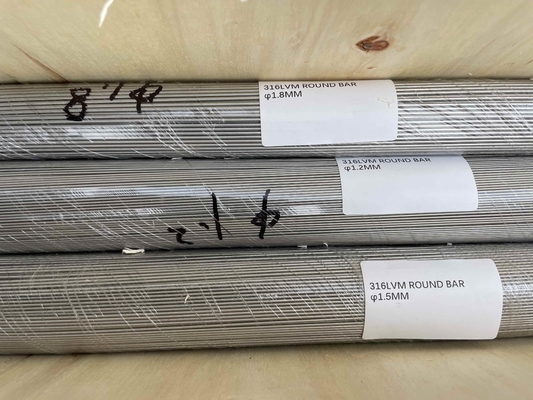 316LVM Stainless Steel Wire And Bar UNS S31673 1.4441 ASTM F138