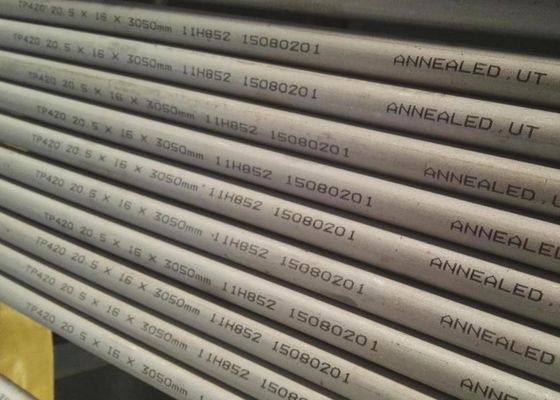 Rura / rura ze stali nierdzewnej ASTM A268 TP430 TP405 TP410S TP410 TP420 TP431 TP446